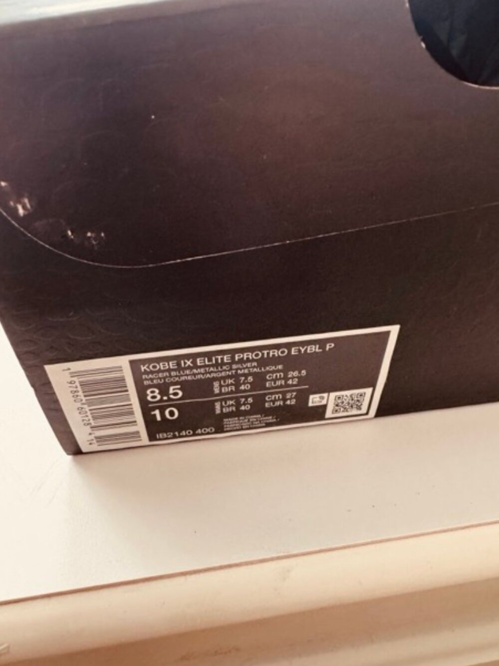 Nike Kobe 9 Elite Low Protro EYBL PE Racer Blue 8.5
